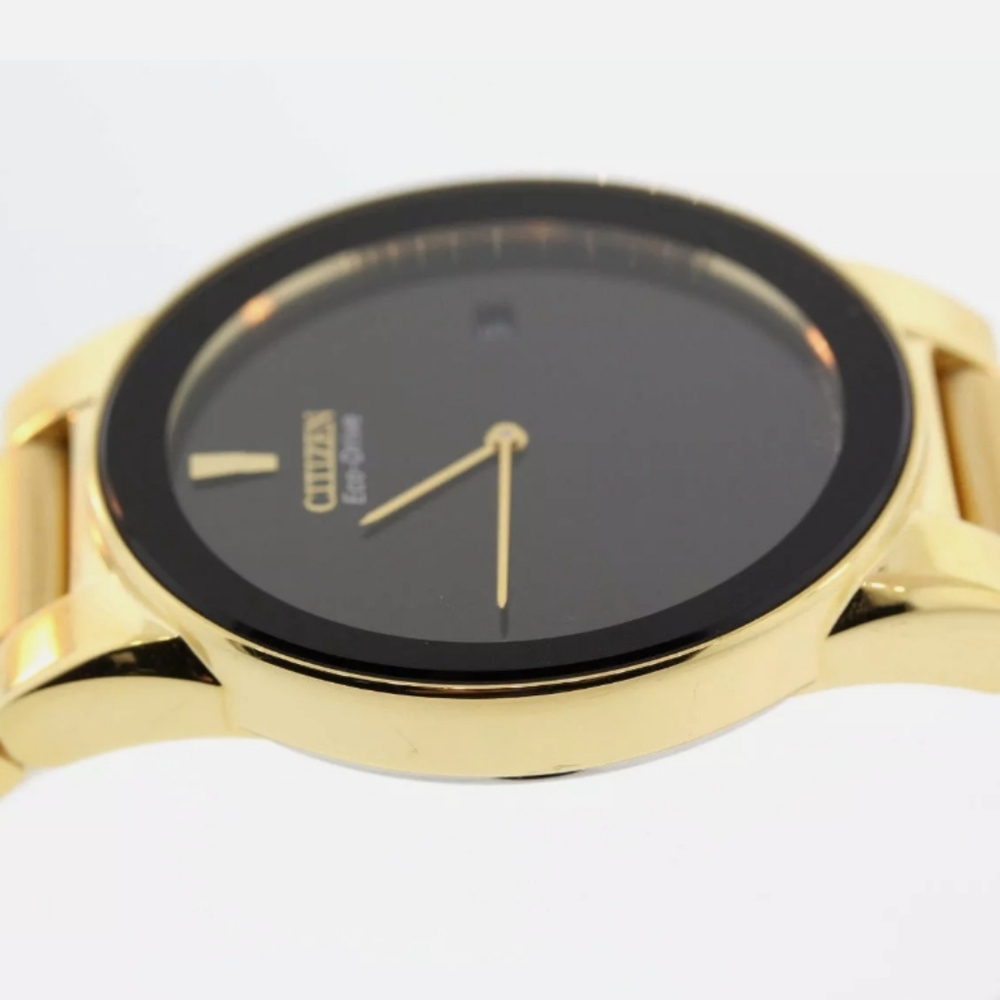 ***NEW*** CitizenAxiom Black Dial Gold-tone Men's Watch AU1062-56E - Picture 11 of 13